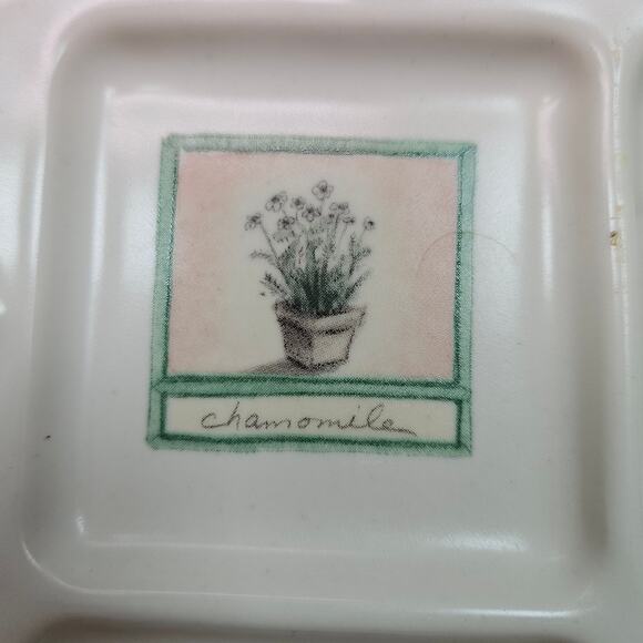 Large Trivet 8" X 8" Portfolio Pfaltzgraff Naturewood Garden Discontinued Design - Picture 3 of 7